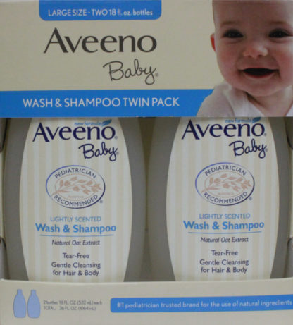 AVEENO BABY WASH & SHAMPOO TWIN PACK
