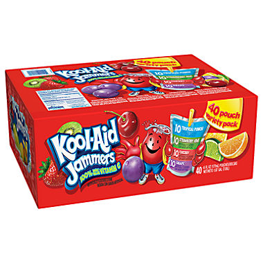 Kool-Aid Jammers Variety Pack (40 pouches)