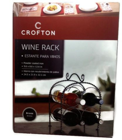 Crofton Tabletop Wine Rack