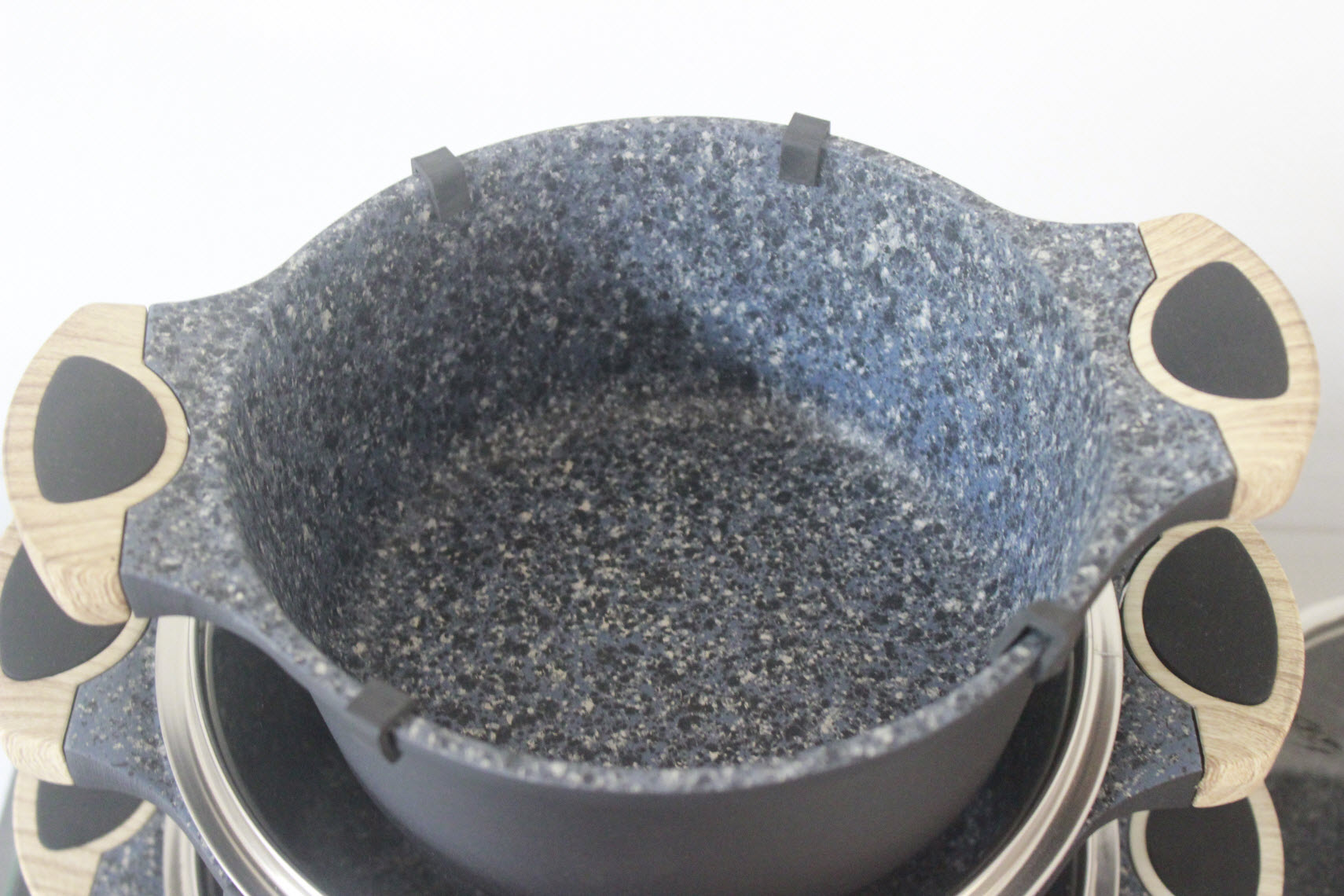 Fessle 17 pcs Granite Coating Cookware Set black Nortram Retail