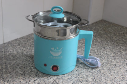 A Portable Mini Rice Cooker with Handle / Steamer / Travel Pot (1.2L)