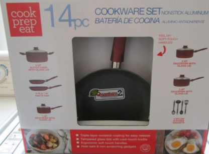 Cook Prep Eat 14pc Cookware Set