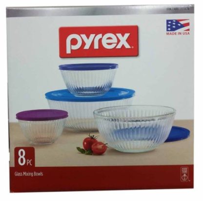 Pyrex Bowls - 8 pc