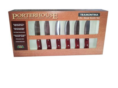 Tramontina 6-piece Porterhouse Steak Knife Set