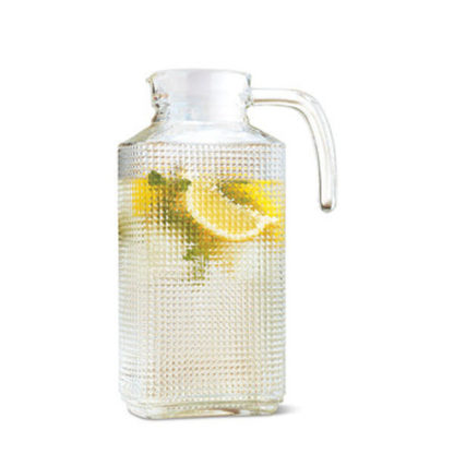 Crofton Glass Pitcher with Lid - 1.85 litres