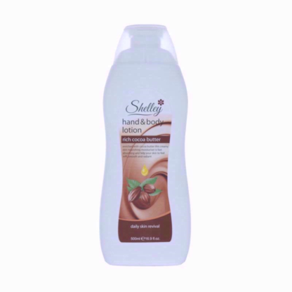 Shelley Hand and Body Lotion with rich cocoa butter - 500ml
