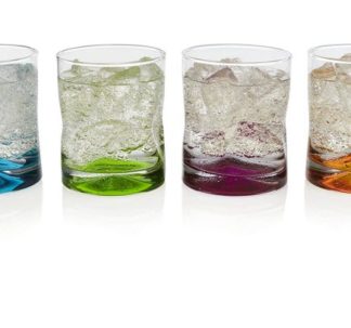 Crofton Coloured Rock Glass Assorted Colours