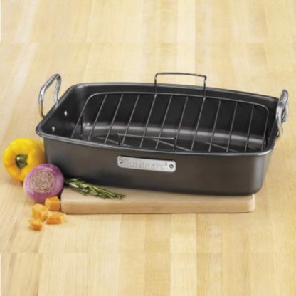 Cuisinart Ovenware 17-by-13-Inch Roaster with Removable Rack