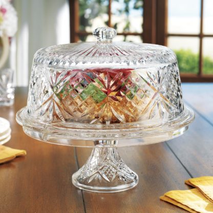 Shannon Crystal 4-in-1 Crystal Cake Dome