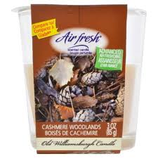 Air Fresh Scented Candle- Cashmere Woodlands Air Fresh Scented Candle- Cashmere Woodlands