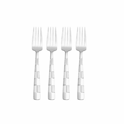 Towle Everyday 20-Pc Stainless Steel Cutlery Set - Checkered Frost