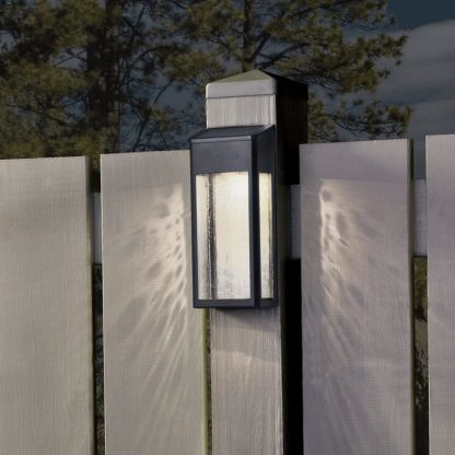 Paradise Solar LED Accent Lights 10 Lumens Cast-Aluminum Outdoor Decor - 4 pack