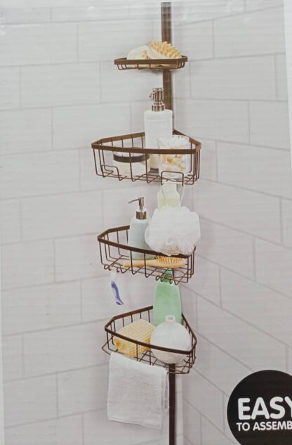 Easy Home Shower Caddy with Pole
