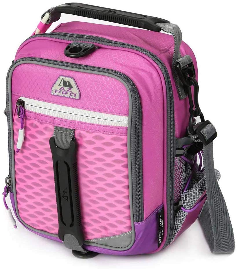 AZ Pro High Performance Dual Compartment Lunch Pack 8-Piece Set – Pink ...