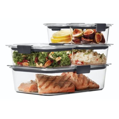 Rubbermaid Brilliance 10 pcs Leakproof Food Storage Containers