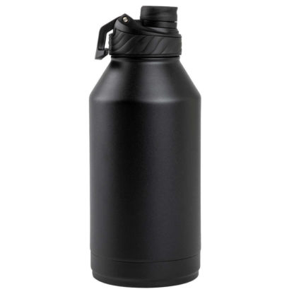 # Manna Convoy Double Wall Vacuum Insulated Leakproof Lid Water Bottle | Black | 1.89 L | 18/8 Stainless Steel| Keeps Liquid Cold Up to 24 Hrs Hot up to 12 hrs | BPA Lead Free