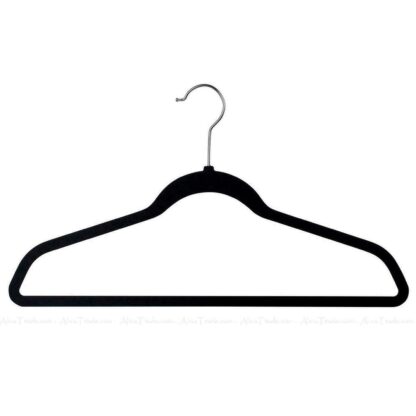 Flocked Non-Slip Space Saving Clothes Hangers - 50 Pack