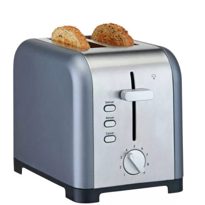 # Cookworks Stainless Steel 2 Slice Toaster
