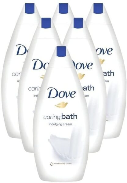 Dove Caring Bath Indulging Cream - 450 ml (6 pack)