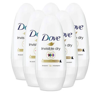 # Dove Invisible Dry Roll-on Antiperspirant Deodorant (Pack of 6)