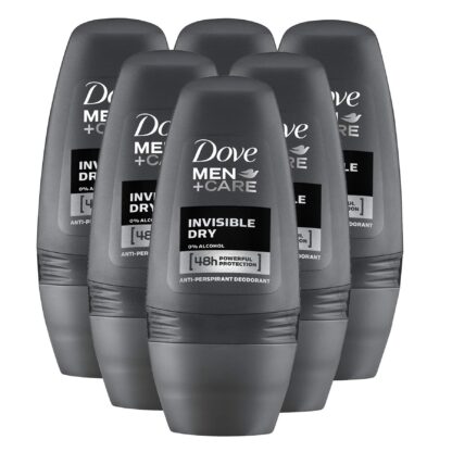 Dove Roll On Men Invisible Dry 50ml (Pack of 6)