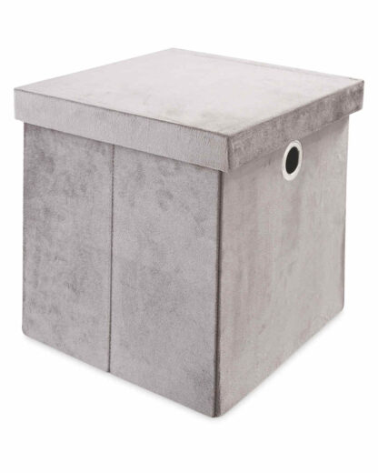 # Kirkton House Storage Cube - Charcoal Grey