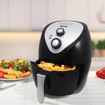 Daewoo Healthy Living Family 3.6L Oil Free Fast Frying Fryer with Rapid Air Flow Circulation