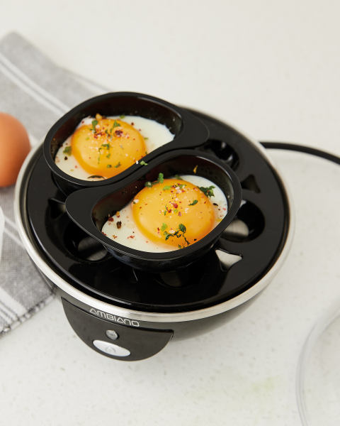 Poached or Boiled Functions Ambiano Electric Egg Cooker Accessories New