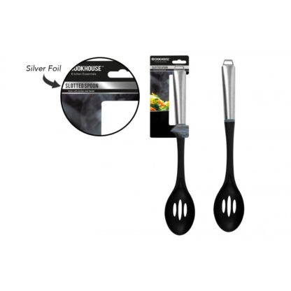Cookhouse Premium Slotted Spoon with Stainless Steel Handle.