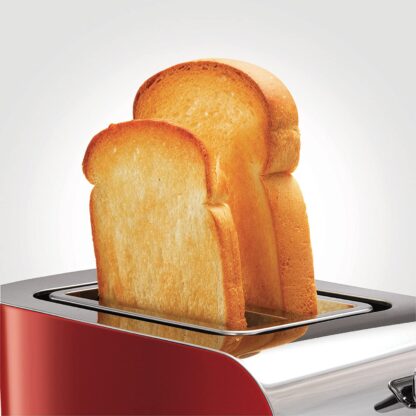 # Morphy Richards Red Equip 2 Slice Toaster