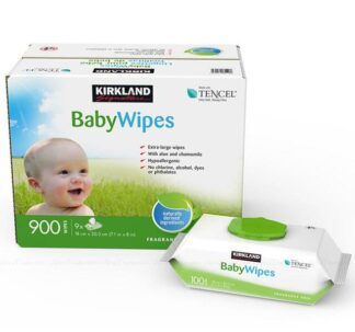 Kirkland Signature Unscented Baby Wipes Ultra Soft 900 Wipes