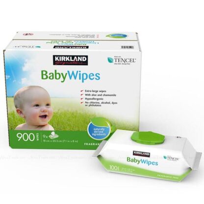 Kirkland Signature Unscented Baby Wipes Ultra Soft 900 Wipes