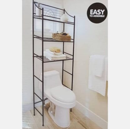 Easy Home Bathroom Space Saver Shelf- Oil Rubbed Bronze