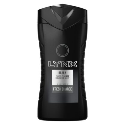 Lynx Black Shower Gel Men Body Wash -250 ml