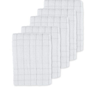 Light Grey Terry Tea Towels 5 Pack