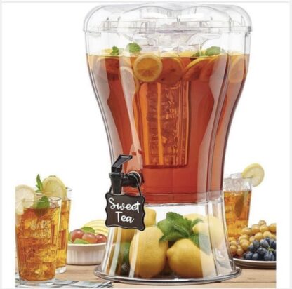 Buddeez Unbreakable 13.2 Litres Beverage Dispenser with Removable Ice-Cone