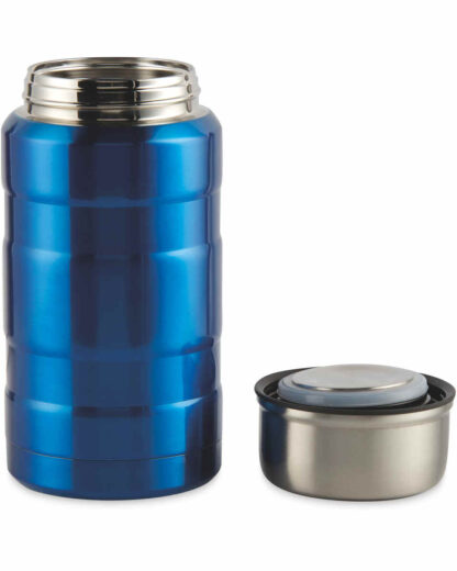 Kirkton House Food Flask, Up to 6hrs Hot/Cold -750 ml , Blue