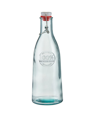 Al Fresco Dining Glass Bottle for Homemade Drinks - 1 Litre