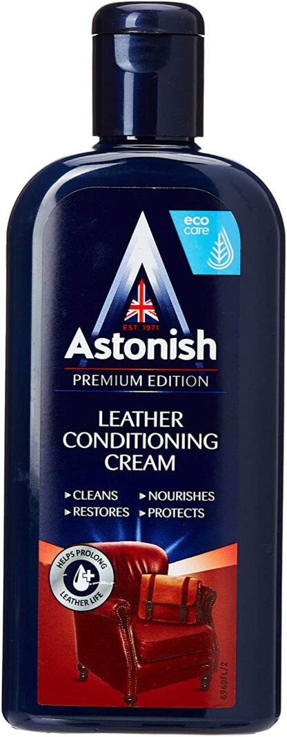 Astonish Specialist Leather Conditioning Cream. Protects from Drying and Cracking - 250 ml