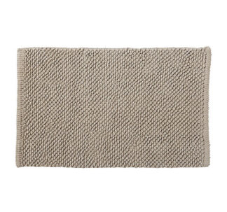 Cooke & Lewis Chanza Mastic Cotton Dot & Tufty Slip resistant Bath mat - (L)800mm (W)500mm